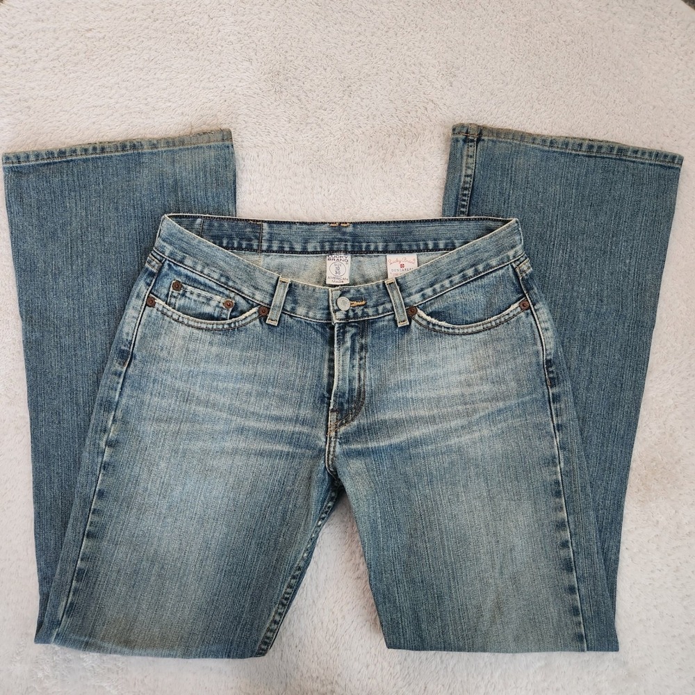 Lucky Brand Dungarees Womens 10/30 Blue Bootcut Jeans Made in USA